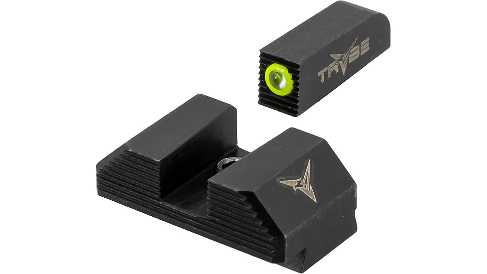 TRYBE Defense High Glow 1-Dot Tritium Night Sights for Glock