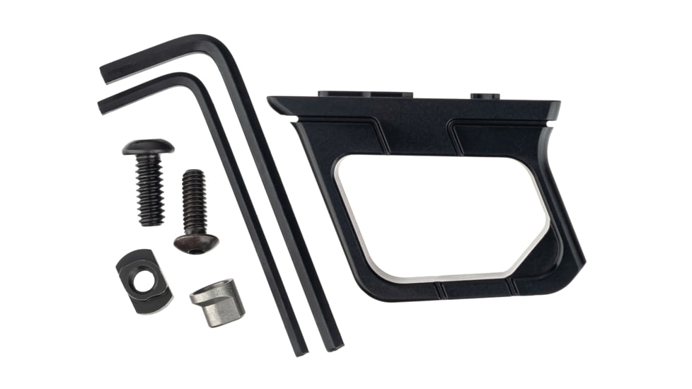 TRYBE Defense M-LOK &amp; Key-Mod Handstop, Black, HNDSTP1-BK