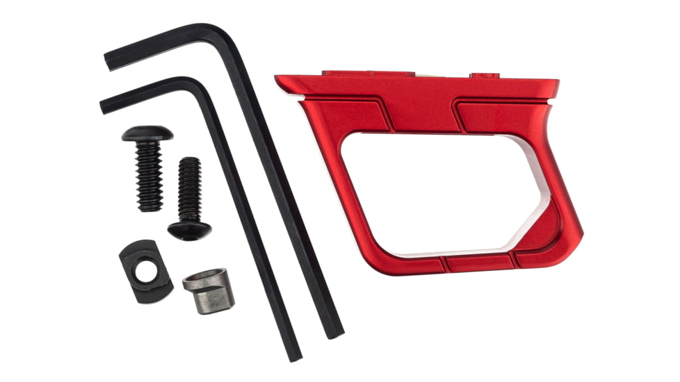 TRYBE Defense M-LOK &amp; Key-Mod Handstop, Red, HNDSTP1-RD