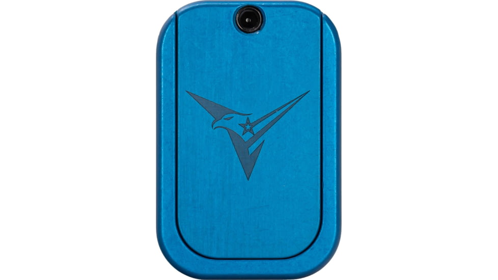 TRYBE Defense Magazine Extension Base Pad, Glock 17/17L/19X/22/34/45, 9mm/.40 S&amp;W, 4/5-Round, Blue, MAGEXTG174/5-BL-5RD