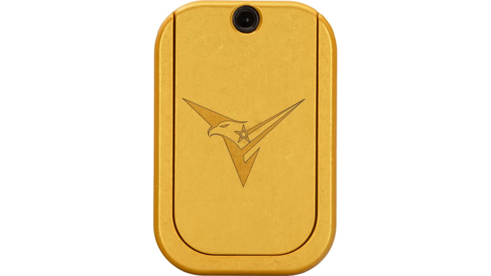 TRYBE Defense Magazine Extension Base Pad, Glock 17/17L/19X/22/34/45, 9mm/.40 S&amp;W, 4/5-Round, Gold, MAGEXTG174/5-GLD-5RD