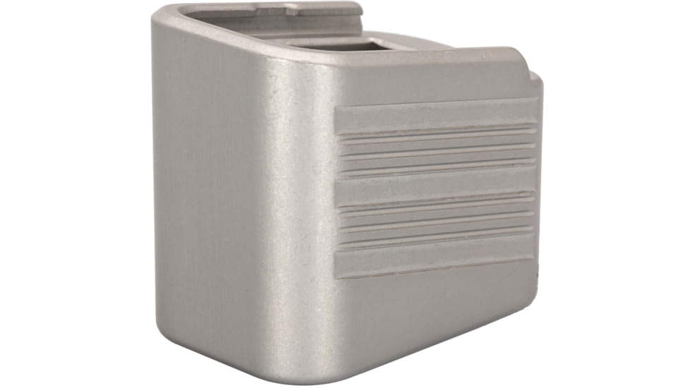 TRYBE Defense Magazine Extension Base Pad, Glock 19/23/26/27, 9mm/.40 S&amp;W, 4/5-Round, Aluminum, MAGEXTG194/5-AL-5RD