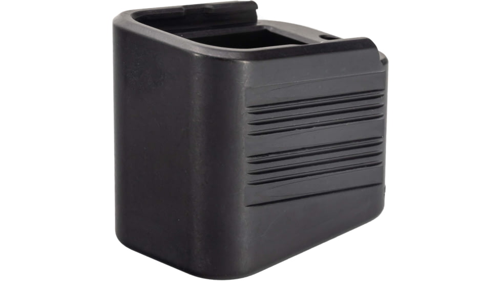 TRYBE Defense Magazine Extension Base Pad, Glock 19/23/26/27, 9mm/.40 S&amp;W, 4/5-Round, Black, MAGEXTG194/5-BK-5RD