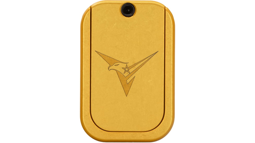 TRYBE Defense Magazine Extension Base Pad, Glock 19/23/26/27, 9mm/.40 S&amp;W, 4/5-Round, Gold, MAGEXTG194/5-GLD-5RD
