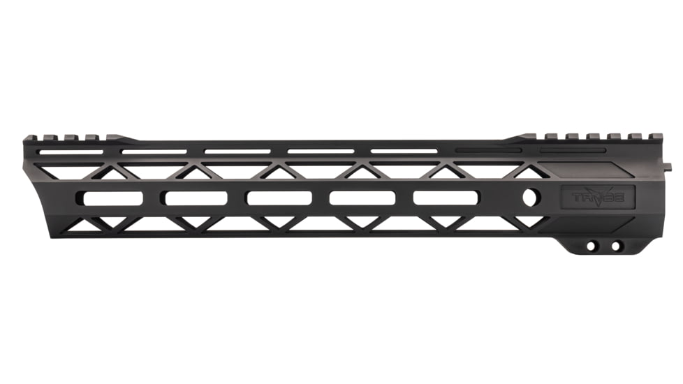TRYBE Defense Magnite Go Fast Ultra Lightweight Handguard, Cut Top Rail, M-LOK, Black, 12in, MGHDG-V2-12CR-BL