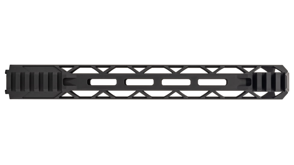 TRYBE Defense Magnite Go Fast Ultra Lightweight Handguard, Cut Top Rail, M-LOK, Black, 12in, MGHDG-V2-12CR-BL