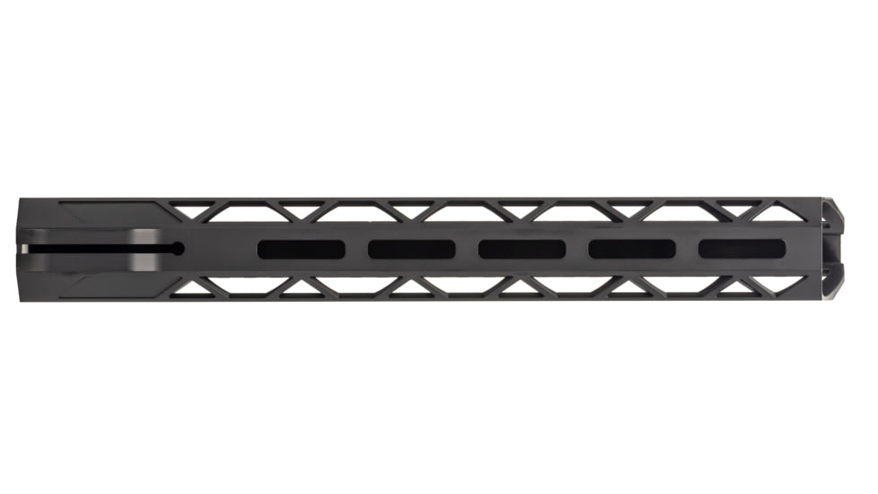 TRYBE Defense Magnite Go Fast Ultra Lightweight Handguard, Cut Top Rail, M-LOK, Black, 12in, MGHDG-V2-12CR-BL