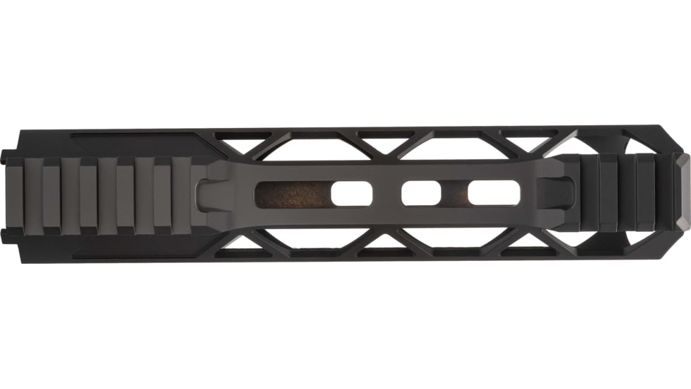 TRYBE Defense Magnite Go Fast Ultra Lightweight Handguard, Cut Top Rail, M-LOK, Black, 7in, MGHDG-V2-7CR-BL