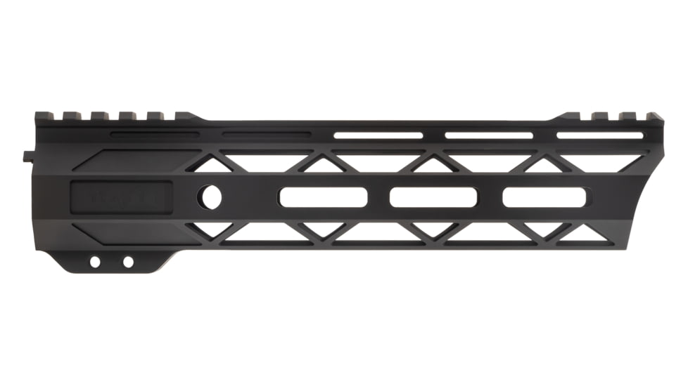 TRYBE Defense Magnite Go Fast Ultra Lightweight Handguard, Cut Top Rail, M-LOK, Black, 9in, MGHDG-V2-9CR-BL