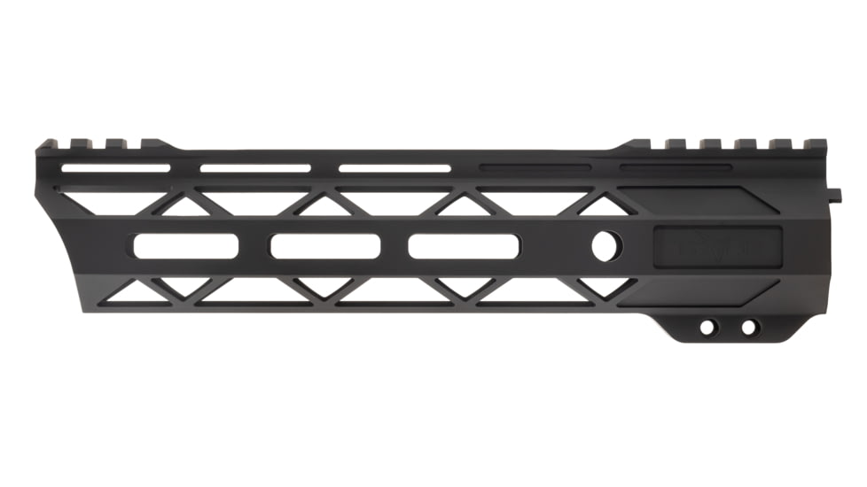 TRYBE Defense Magnite Go Fast Ultra Lightweight Handguard, Cut Top Rail, M-LOK, Black, 9in, MGHDG-V2-9CR-BL