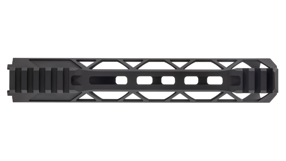 TRYBE Defense Magnite Go Fast Ultra Lightweight Handguard, Cut Top Rail, M-LOK, Black, 9in, MGHDG-V2-9CR-BL