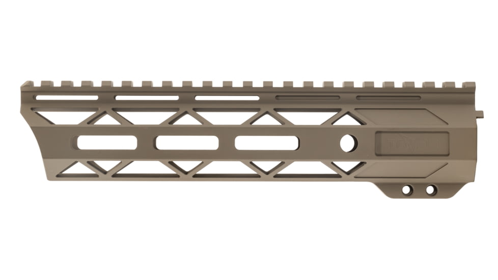 TRYBE Defense Magnite Go Fast Ultra Lightweight Handguard, Cut Top Rail, M-LOK, FDE, 9in, MGHDG-V2-9CR-FDE