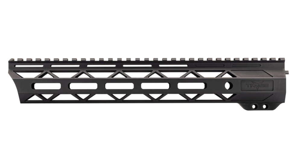 TRYBE Defense Magnite Go Fast Ultra Lightweight Handguard, Full Top Rail, M-LOK, Black, 12in, MGHDG-V2-12FR-BL