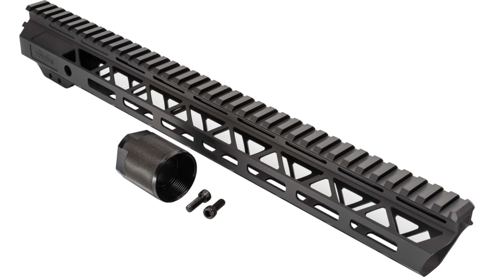 TRYBE Defense Magnite Go Fast Ultra Lightweight Handguard, Full Top Rail, M-LOK, Black, 15in, MGHDG-V2-15FR-BL