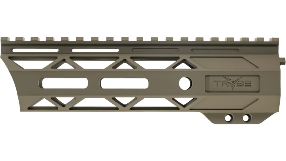 TRYBE Defense Magnite Go Fast Ultra Lightweight Handguard, Full Top Rail, M-LOK, FDE, 7in, MGHDG-V2-7FR-FDE