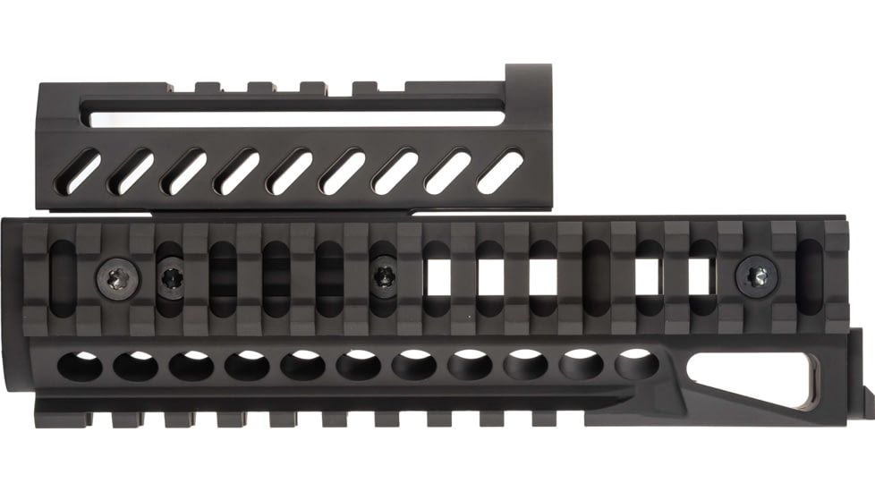 USED, TRYBE Defense Magnesium Alloy Lightweight AK M-LOK Handguard, 7.62x39mm, Black, MGAKHG-BK