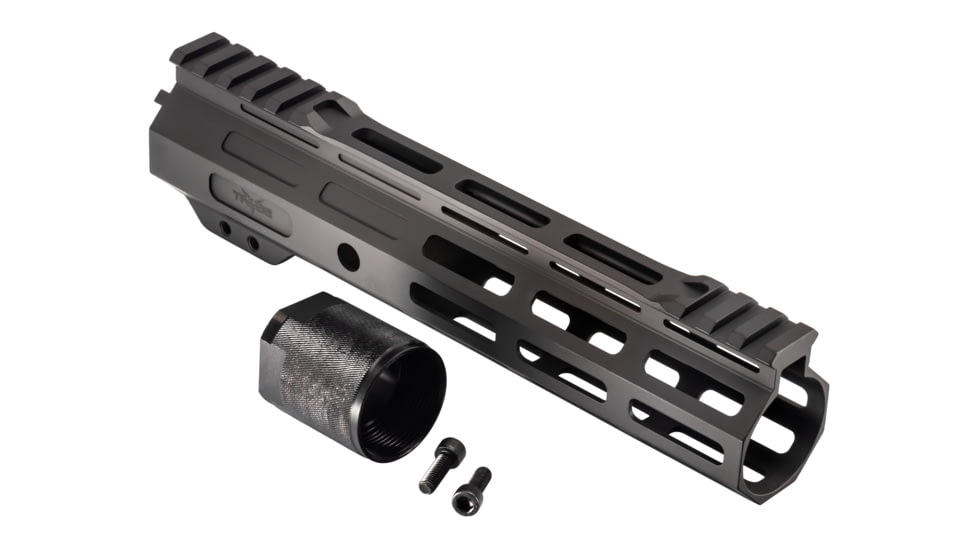 TRYBE Defense Magnite Ultra Function Lightweight Handguard, Cut Top Rail, M-LOK, Black, 9in, MGHDG-V1-9CR-BL