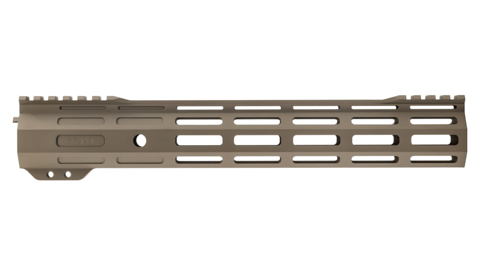TRYBE Defense Magnite Ultra Function Lightweight Handguard, Cut Top Rail, M-LOK, FDE, 12in, MGHDG-V1-12CR-FDE