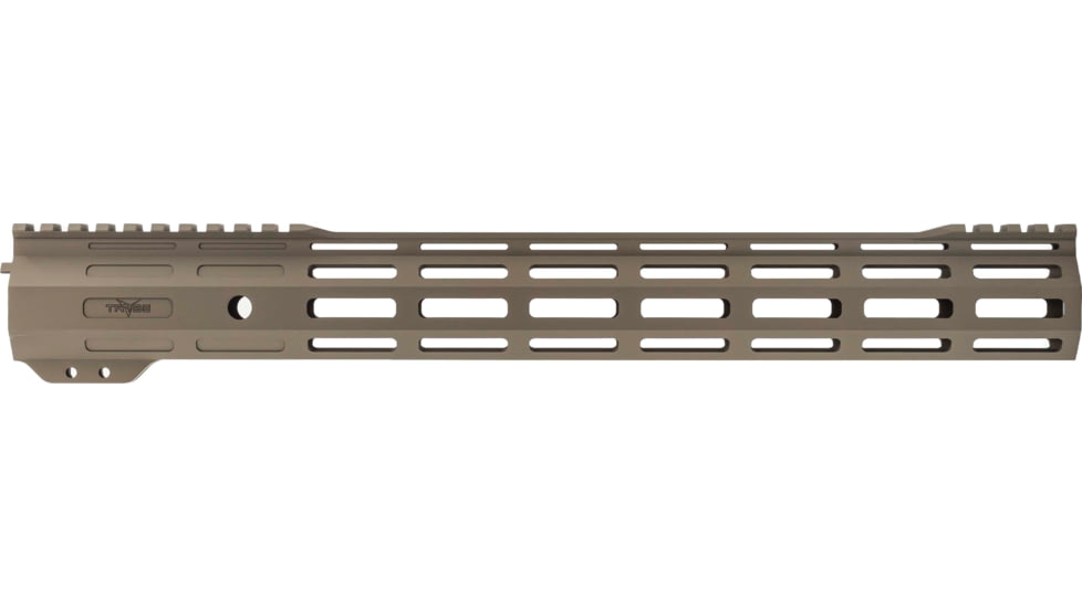 TRYBE Defense Magnite Ultra Function Lightweight Handguard, Cut Top Rail, M-LOK, FDE, 15in, MGHDG-V1-15CR-FDE
