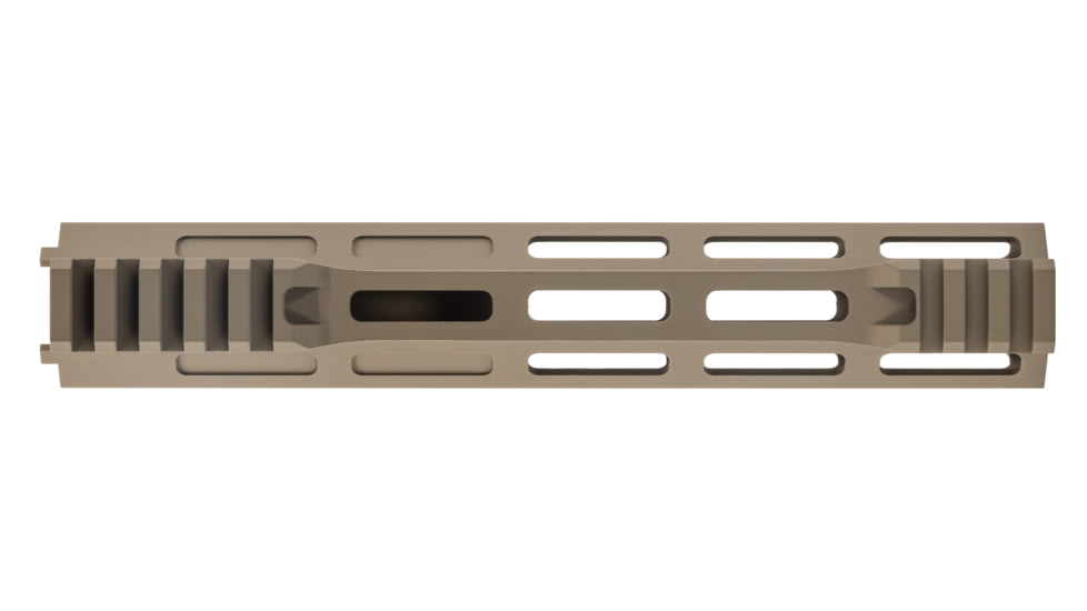 TRYBE Defense Magnite Ultra Function Lightweight Handguard, Cut Top Rail, M-LOK, FDE, 9in, MGHDG-V1-9CR-FDE