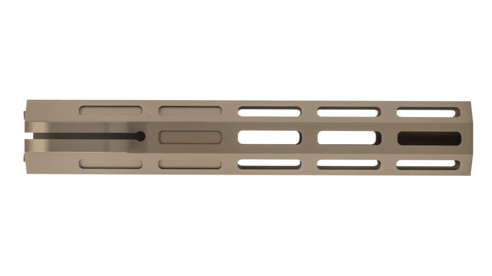 TRYBE Defense Magnite Ultra Function Lightweight Handguard, Cut Top Rail, M-LOK, FDE, 9in, MGHDG-V1-9CR-FDE