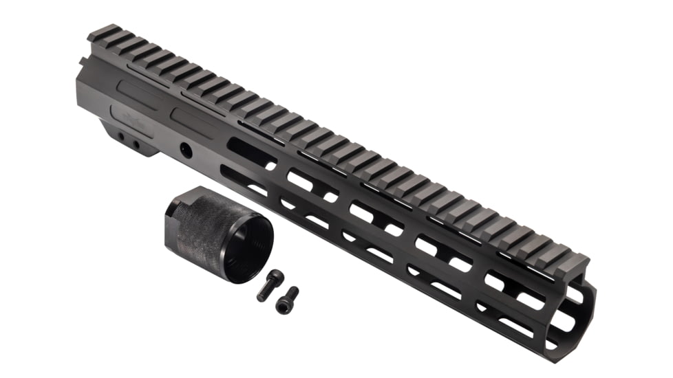 TRYBE Defense Magnite Ultra Function Lightweight Handguard, Full Top Rail, M-LOK, Black, 12in, MGHDG-V1-12FR-BL