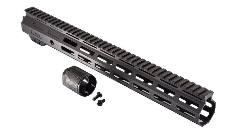 TRYBE Defense Magnite Ultra Function Lightweight Handguard, Full Top Rail, M-LOK, Black, 15in, MGHDG-V1-15FR-BL