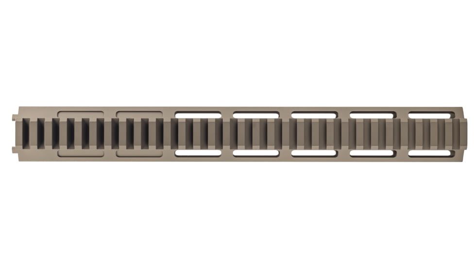 TRYBE Defense Magnite Ultra Function Lightweight Handguard, Full Top Rail, M-LOK, FDE, 12in, MGHDG-V1-12FR-FDE