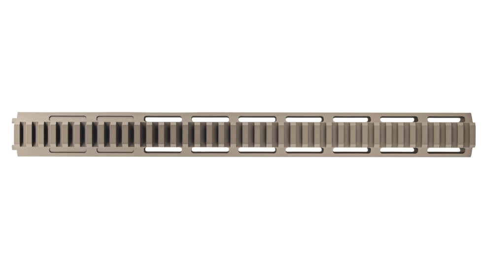 TRYBE Defense Magnite Ultra Function Lightweight Handguard, Full Top Rail, M-LOK, FDE, 15in, MGHDG-V1-15FR-FDE