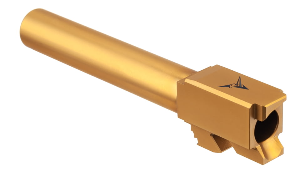 TRYBE Defense Match Grade Non Threaded Pistol Barrel, Glock 22 .40 S&amp;W, Gold TIN, PBG2240-TIN
