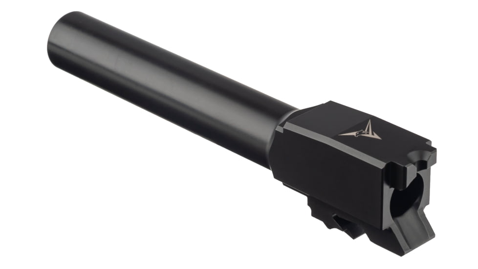 TRYBE Defense Match Grade Non Threaded Pistol Barrel, S&amp;W M&amp;P 9mm 4.25in 2.0, Black Nitride, PBSWMP425-BN