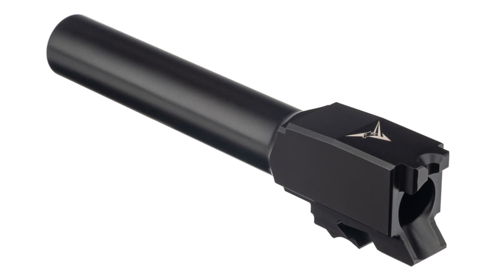 TRYBE Defense Match Grade Non Threaded Pistol Barrel, S&amp;W M&amp;P 9mm 4in 2.0, Black Nitride, PBSWMP4-BN