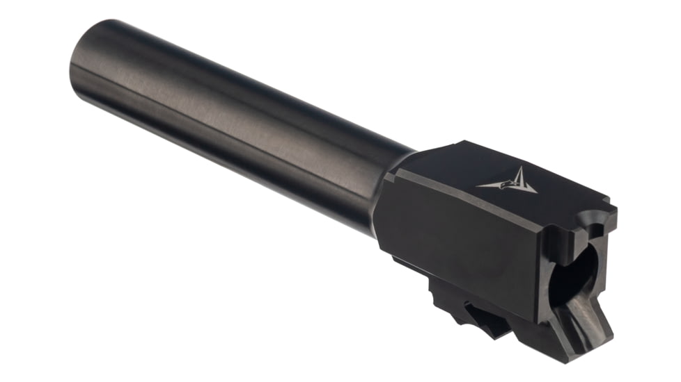 TRYBE Defense Match Grade Non Threaded Pistol Barrel, S&amp;W M&amp;P 9mm 4in 2.0, Titanium DLC, PBSWMP4-DLC