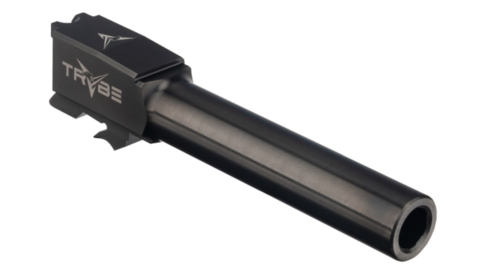 TRYBE Defense Match Grade Non Threaded Pistol Barrel, S&amp;W M&amp;P 9mm 4in 2.0, Titanium DLC, PBSWMP4-DLC