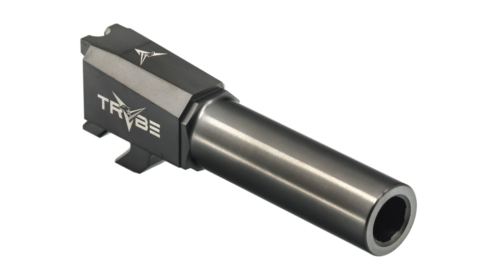 TRYBE Defense Match Grade Non Threaded Pistol Barrel, S&amp;W M&amp;P Shield, Titanium DLC, PBSWSH-DLC
