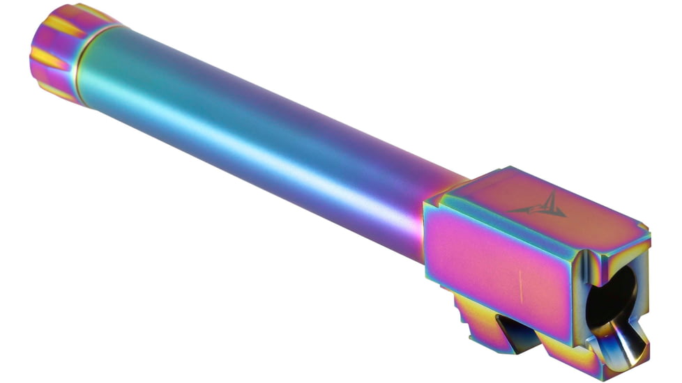 TRYBE Defense Match Grade Threaded Pistol Barrel, Glock 17, 9mm Luger, 1/2x28, Chameleon, TPBG17-CML