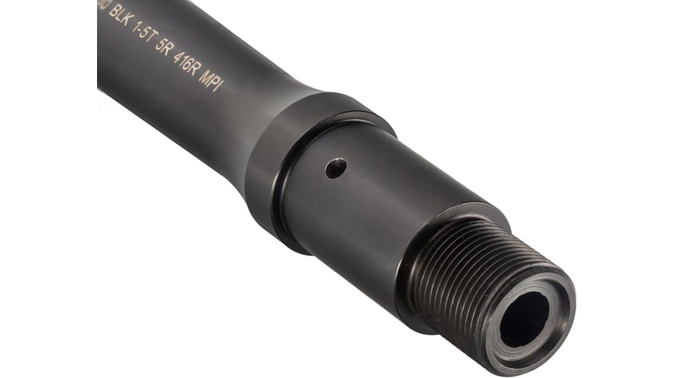 TRYBE Defense Match Series AR-15 .300 AAC Blackout Threaded Barrel, 6 in, Balance Profile, 1/5 Twist, 5/8x25, Black Nitride, TRB-15B35P6NGQ-5R-NP3