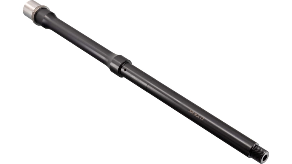 TRYBE Defense 16.25in Medium Profile AR-15 Barrel, .300 AAC Blackout, 16.25in, Black, BARCARB1625300