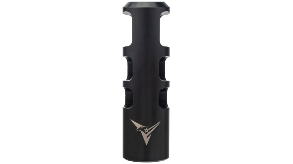 TRYBE Defense Muzzle Brake .223/5.56 Caliber, 1/2x28, Black, TRBDMZBK20-BK