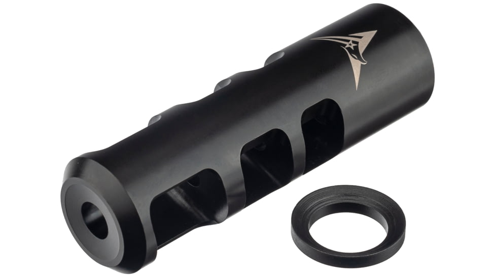 TRYBE Defense Muzzle Brake .30 Caliber, 5/8x24, Black, TRBDMZBK30-BK 