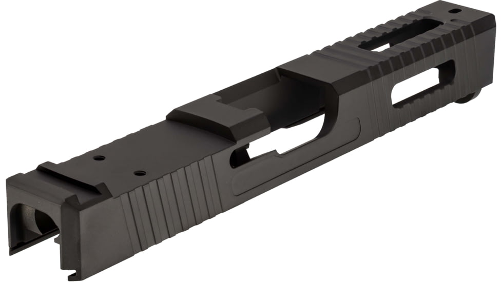 TRYBE Defense Pistol Slide, Glock 17, Gen 3, DeltaPoint Pro Cut, Black, SLDG17G3DP-BN