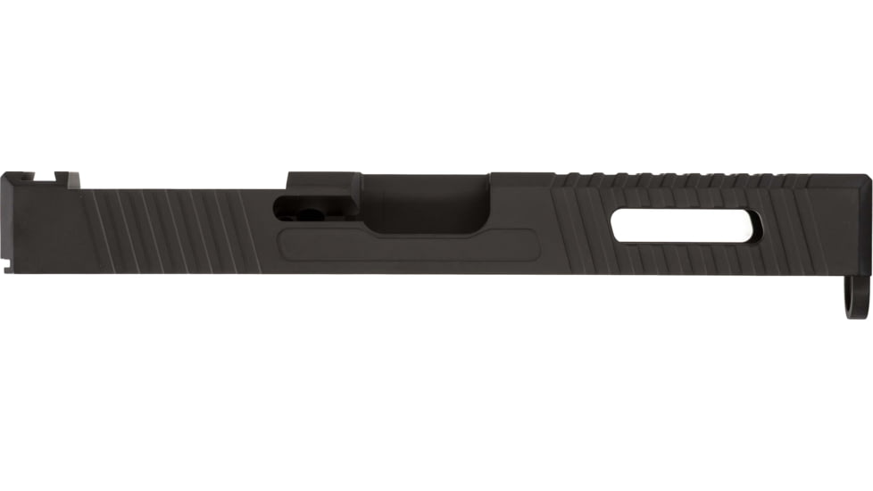 TRYBE Defense Pistol Slide, Glock 17, Gen 3, DeltaPoint Pro Cut, Black, SLDG17G3DP-BN
