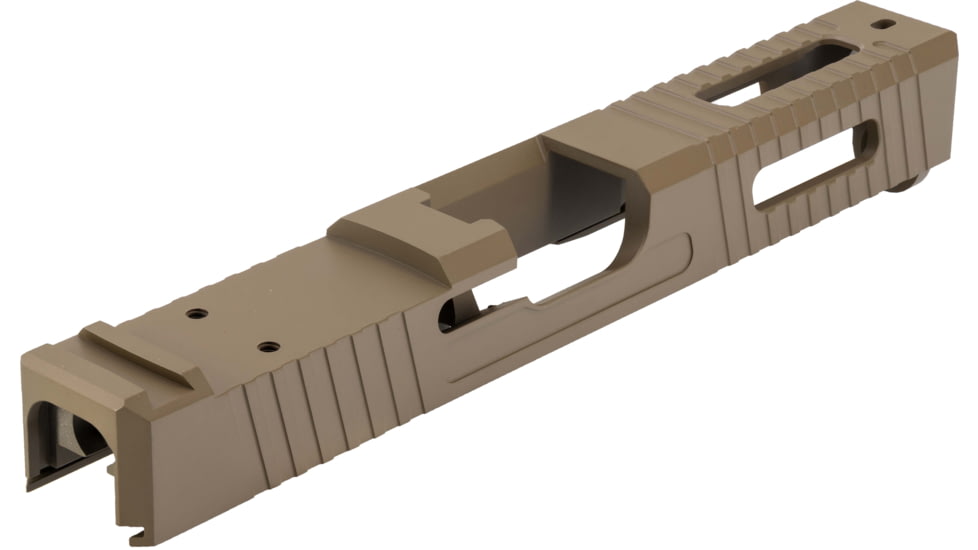 TRYBE Defense Pistol Slide, Glock 17, Gen 3, DeltaPoint Pro Cut, FDE Cerakote, SLDG17G3DP-FDE