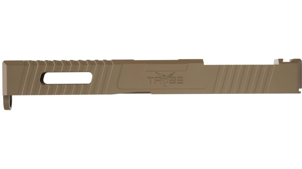 TRYBE Defense Pistol Slide, Glock 17, Gen 3, DeltaPoint Pro Cut, FDE Cerakote, SLDG17G3DP-FDE