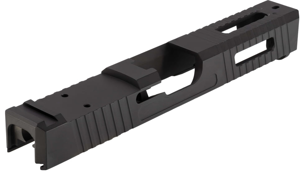 TRYBE Defense Pistol Slide, Glock 17, Gen 3, Venom Cut, Black, SLDG17G3VNM-BN