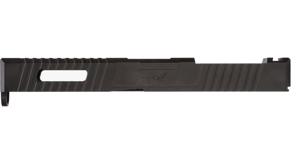 TRYBE Defense Pistol Slide, Glock 17, Gen 3, Venom Cut, Black, SLDG17G3VNM-BN