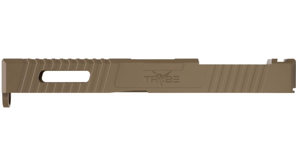 TRYBE Defense Pistol Slide, Glock 17, Gen 3, Venom Cut, FDE Cerakote, SLDG17G3VNM-FDE