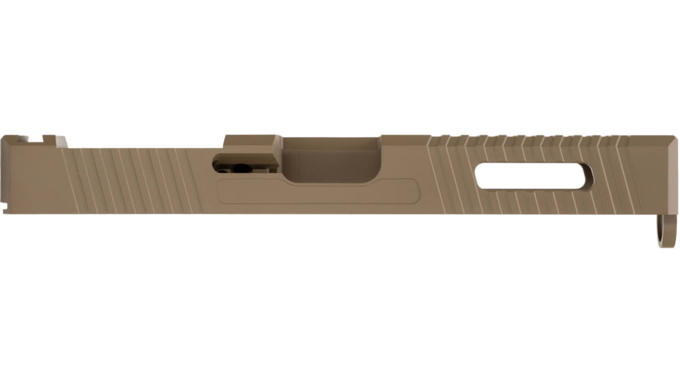 TRYBE Defense Pistol Slide, Glock 17, Gen 3, Venom Cut, FDE Cerakote, SLDG17G3VNM-FDE