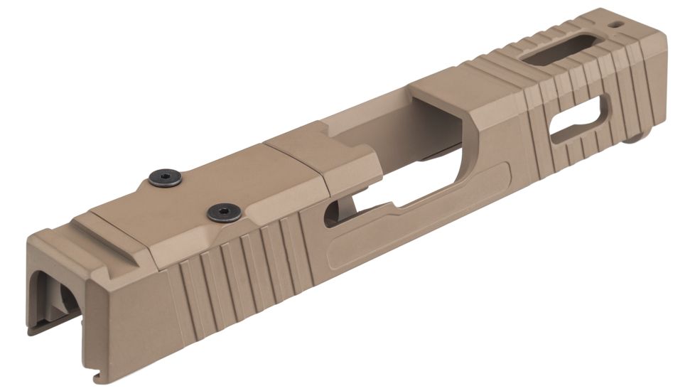 TRYBE Defense Pistol Slide, Glock 19, Gen 3, RMR Cut, FDE Cerakote, SLDG19G3RMR-FDE