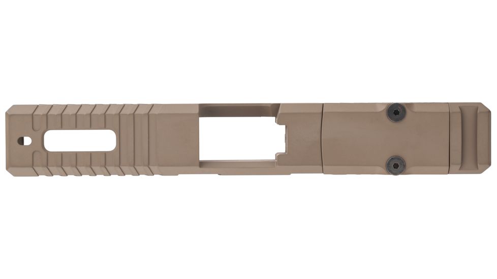 TRYBE Defense Pistol Slide, Glock 19, Gen 3, RMR Cut, FDE Cerakote, SLDG19G3RMR-FDE